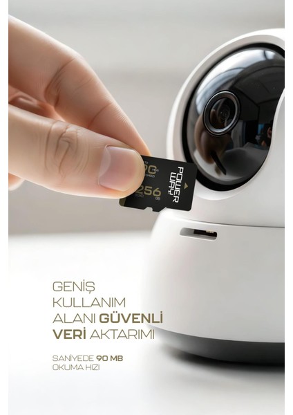 Premium 256 GB Sdxc Uhs Class 4K Ultra Hızlı Hafıza Kartı + Adaptör modelleri