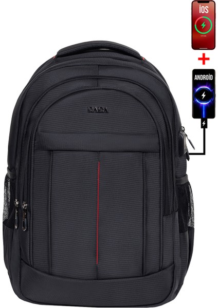 Okul Çantası Geniş Iç Hacim Yandan Cepli Su Geçirmez Kumaş Uzun Ömürlü ve Sağlam Lise Üniversite