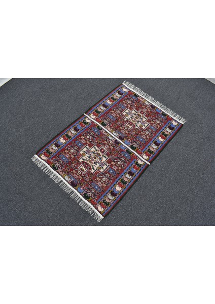 El Dokuma Benzersiz Iran Sine Yün Kilim 6276 fırsatları