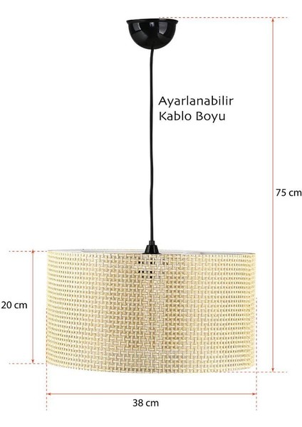 Roll Tasarım Hasır Sarkıt Avize Salon Oturma Odası Yatak Odası Geniş Silindir Avize indirimleri