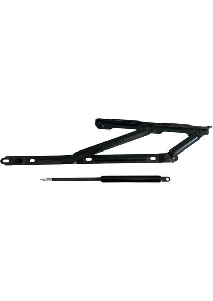 Baza Makası Yatak Baza Menteşesi Açılır Pistonlu MAKAS(750N Piston)(Tek Kişilik)(Takım)(Siyah) fiyatları