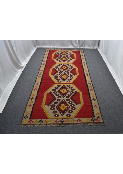 El Dokuma Tek Parça Yekpare Sivas Kangal Yün Kilim 6282 fiyatları