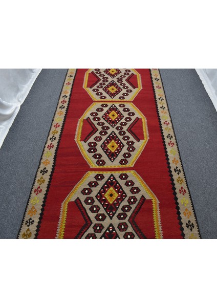 El Dokuma Tek Parça Yekpare Sivas Kangal Yün Kilim 6282 indirimleri