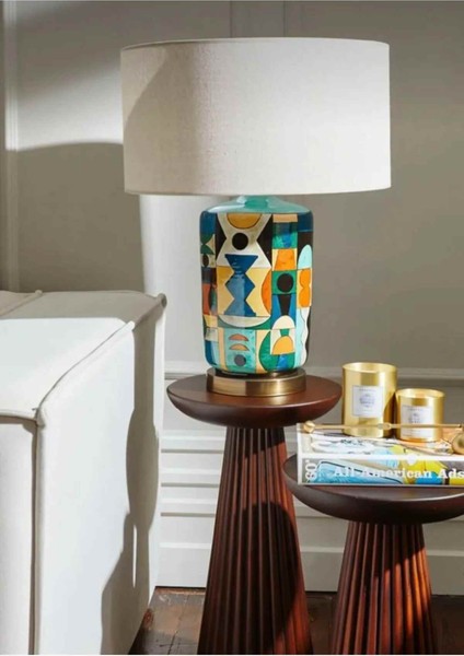 Masif Ahşap Yan Sehpa Seti – 2’li Doğal Fındık Renk Zigon ve Fiskos fiyatları