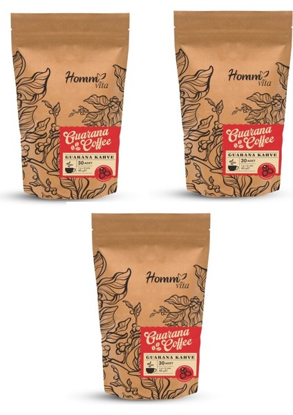 Guarana Kahve 30 Adet 60GR - 3 Adet
