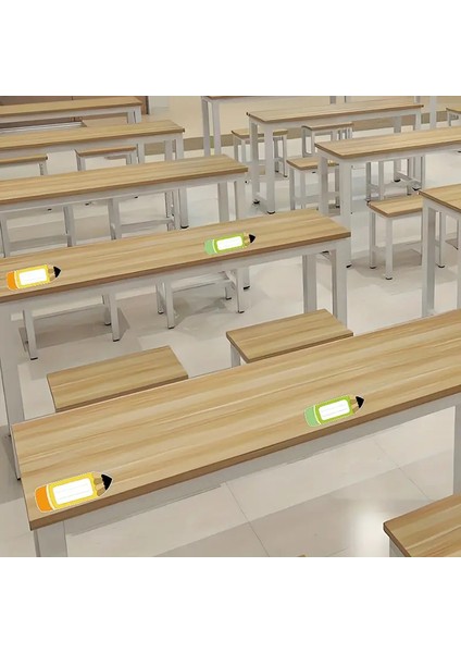 Kalem Şekilli Çocuk Defter Isim Etiketi – Defter, Kitap, Çanta Için Renkli Kuşe Sticker