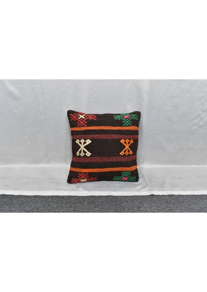 Yeni El Dokuma Dekoratif Kilim Kırlent Yastık Kılıfı 6091 fiyatları