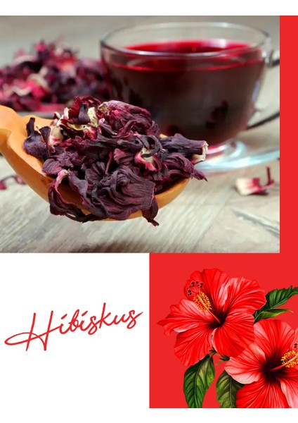 Hibiskus Çayı (Hıbıscus Tea) 100 gr. fiyatları