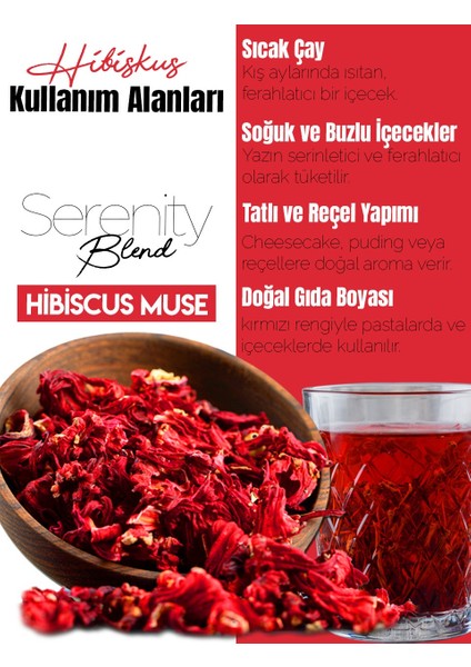 Hibiskus Çayı (Hıbıscus Tea) 100 gr. indirimleri