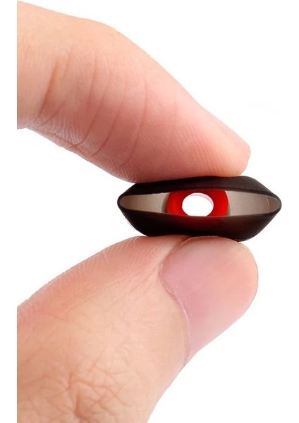 S/M/L Boy Gri Kırmızı Silikon Kulaklık Kulak İçi Tıpası Pedleri modelleri