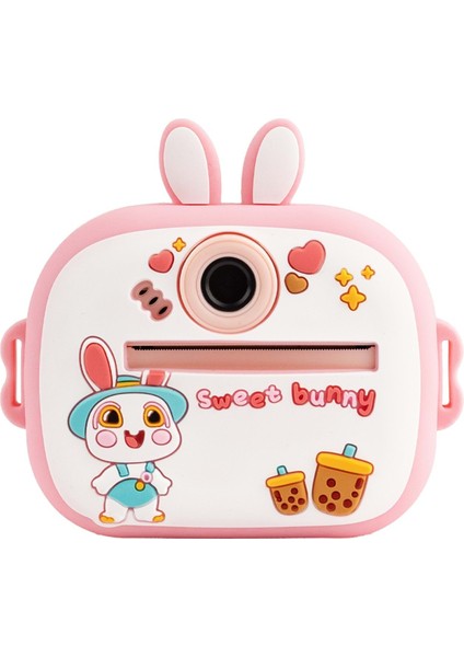Q7 Taşınabilir Fotoğraf Yazıcı ve Kamera BUNNY Pempe