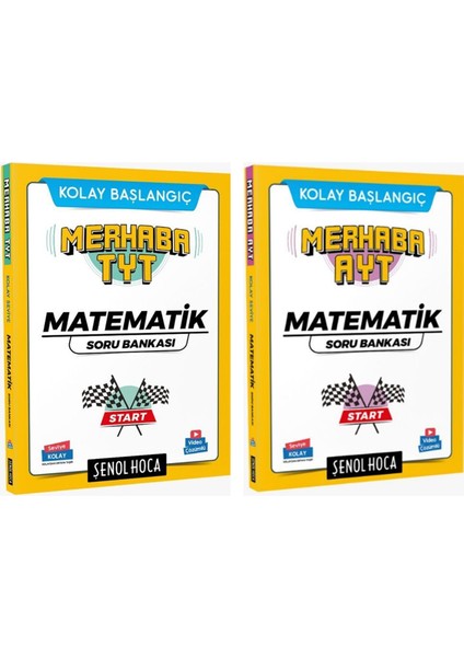Merhaba Tyt ve Ayt Matematik Soru Bankası Seti 2 Kitap