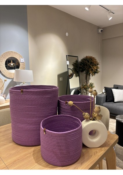 Rover Çok Amaçlı Düzenleyici Sepet, Saksılık, Organizer 3'lü Set