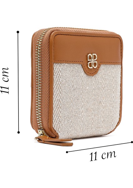 Kadın Taba Desenli Cüzdan 000A2D551714 fiyatları
