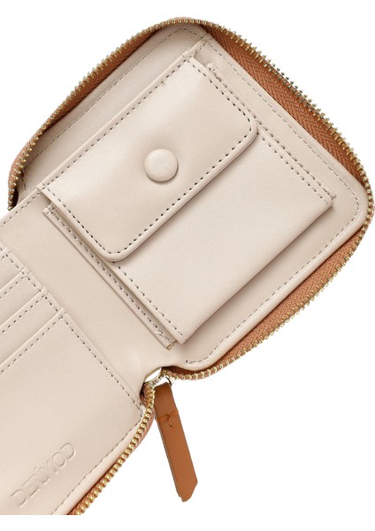 Kadın Taba Desenli Cüzdan 000A2D551714