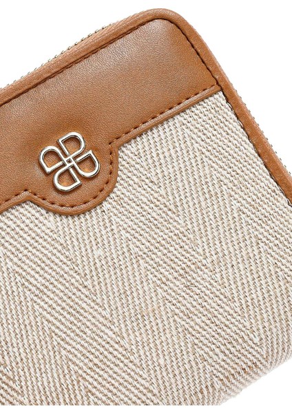 Kadın Taba Desenli Cüzdan 000A2D551714