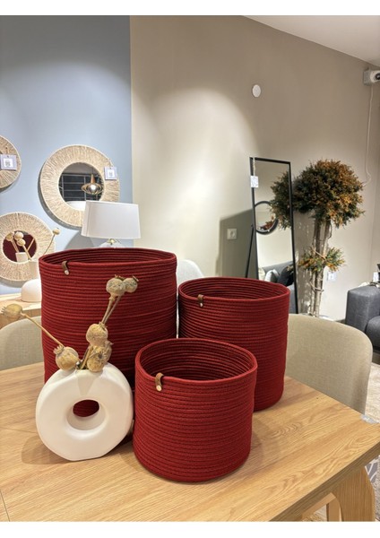 Rover Çok Amaçlı Düzenleyici Sepet, Saksılık, Organizer 3'lü Set