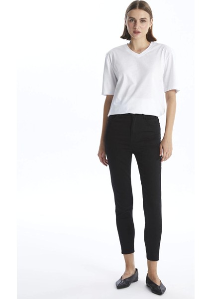 Lcwaıkıkı Classic Siyah Slim Fit Kadın Jean Pantolon