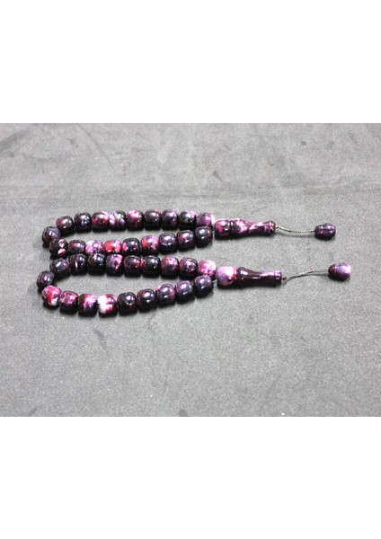 Efe Model Akrilik Monomer 2'li Maskot Şakşak Tesbih | Hediyelik Aksesuar | Mor