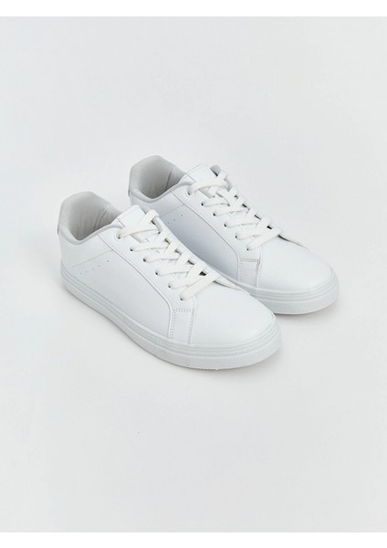 Lcw Steps Beyaz Bağcıklı Kadın Spor Ayakkabı