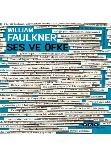 Ses ve Öfke - Modern Klasikler