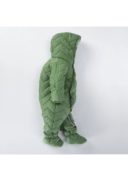 Kapitone Içi Kürklü Peluş Çıtçıtlı Kışlık Kapüşonlu Çocuk Erkek Bebek Astronot Tulum Kozmonot Mont fırsatları