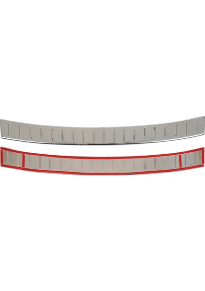 Skoda Octavia Sd Uyumlu 2013-2016 2017-2020 Krom Arka Tampon Üstü Koruma Paslanmaz Çelik indirimleri