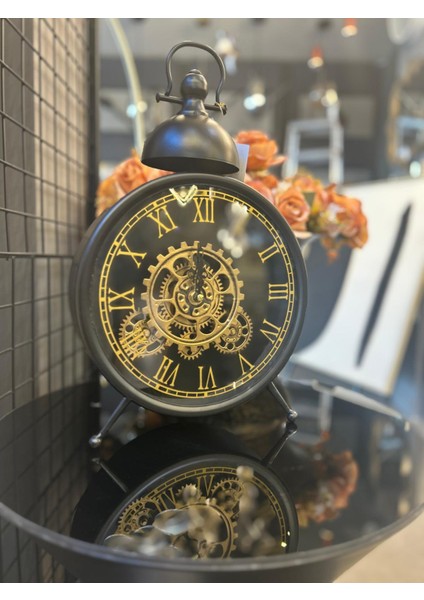 Masa Saati Vitale Metal Roma Duvar Saati 58*40*8 cm AK.JI0038