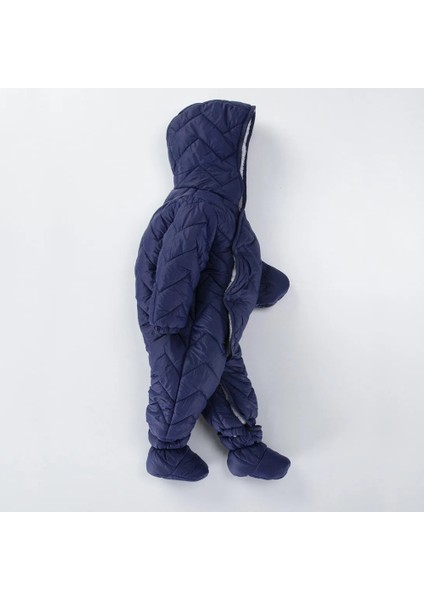 Kapitone Içi Kürklü Peluş Çıtçıtlı Kışlık Kapüşonlu Çocuk Erkek Bebek Astronot Tulum Kozmonot Mont modelleri