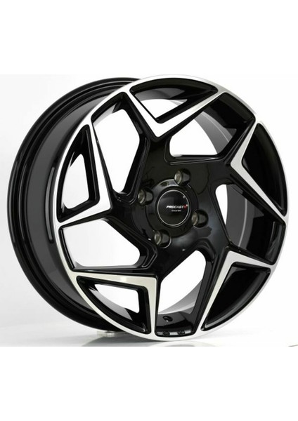 -3034 6.5*16 4*108 ET40 63.4 Black Machıned Xl