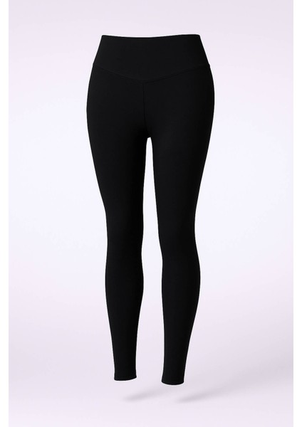 Siyah Kadın Tayt 3086