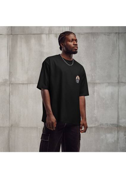 Bear Brew – Minimal Ayı Baskılı Unisex Oversize Tişört fiyatları
