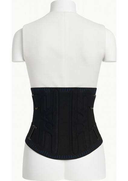 Örgü Bel Sırt Korsesi Ekstra Kemerli Lumbosakral Örme Korse Bel Yüksekliği 32 cm modelleri