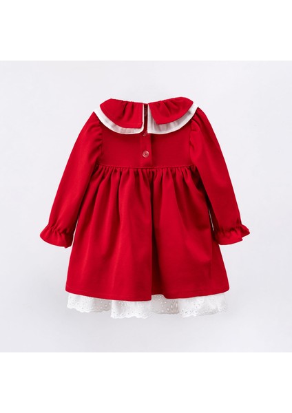 Aksesuarlı Kız Bebek Elbise modelleri