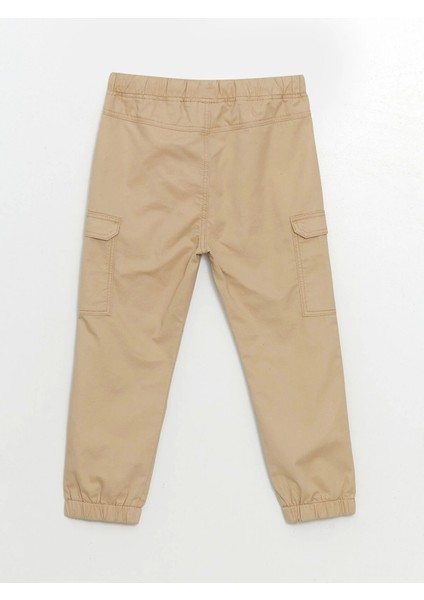 Lcw Kids Bej Beli Lastikli Erkek Çocuk Jogger Pantolon fırsatları