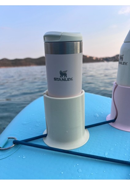Paddle Board Sup Board Kano Termos Bardak Tutucu - Krem