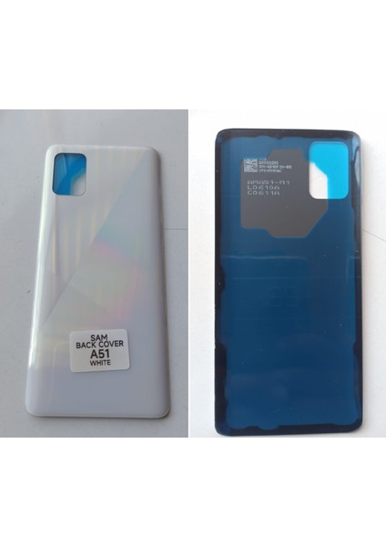 Samsung Galaxy A51 A515F Arka Pil Kapağı Beyaz Case Yedek Parçalar Samsung A515F Pil Kapağı Beyaz fırsatları