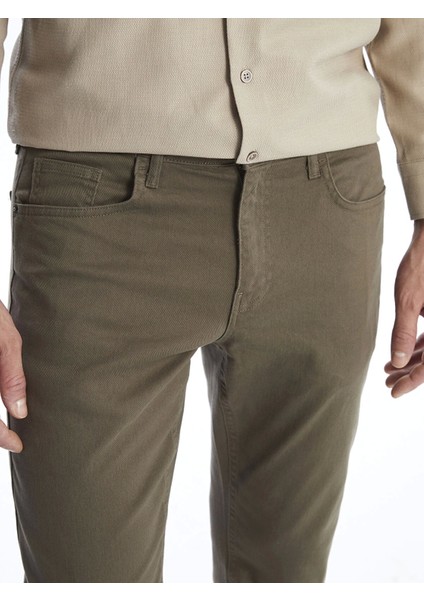 Lcwaıkıkı Basic Kahverengi Dar Kalıp Erkek Chino Pantolon modelleri