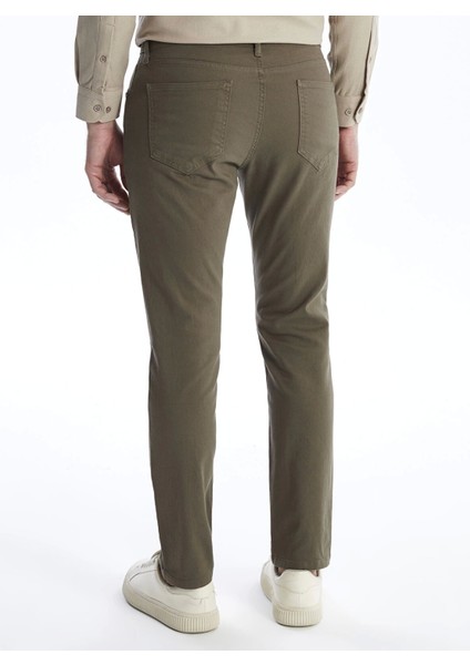 Lcwaıkıkı Basic Kahverengi Dar Kalıp Erkek Chino Pantolon fırsatları