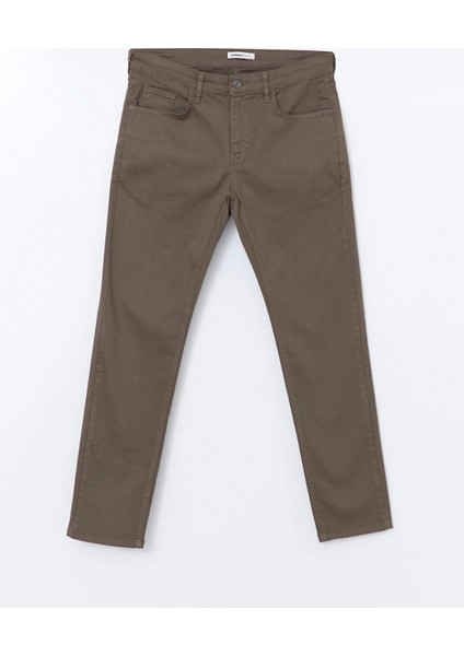 Lcwaıkıkı Basic Kahverengi Dar Kalıp Erkek Chino Pantolon indirimleri