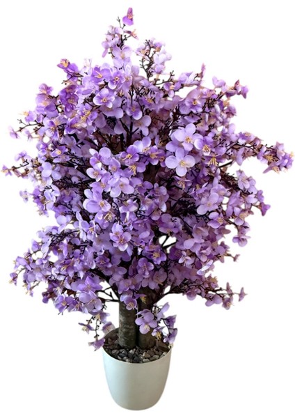 Yoğun Yapraklı 60 cm Yapay Sakura Bahar Dalı ağacı modelleri