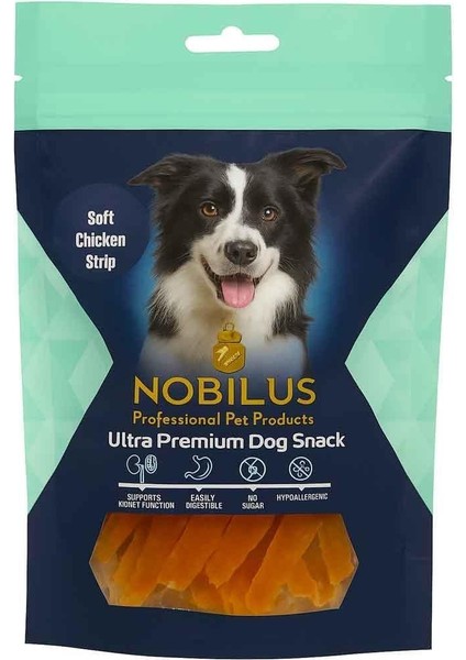 Köpek Ödül Maması Yumuşak Tavuk Dilimleri 80 gr