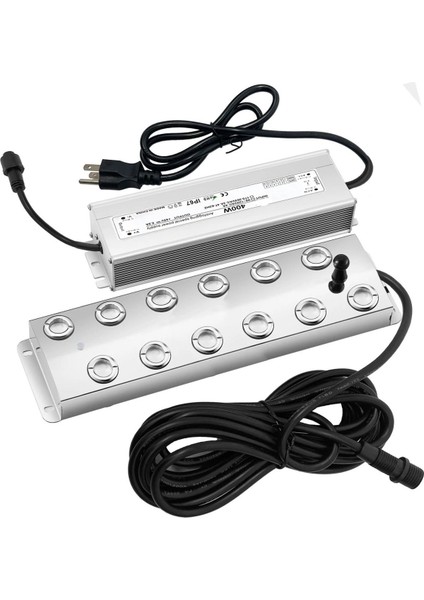 CLFS-400-48 IP67 400W 48A 12 Başlı Ultrasonik Sis Makinesi Seti Havuz Gölet Mekan Süslemesi Için fiyatları