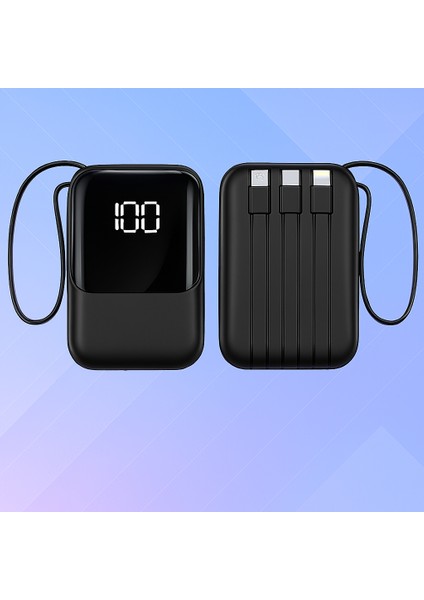 10.000 Mah Powerbank – 4 Çıkışlı | Hızlı Şarj | Tüm Cihazlarla Uyumlu |siyah fiyatları