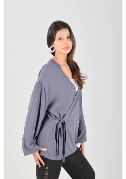 Kuşaklı,beli Ayarlanabilir,kadın Kimono fiyatları