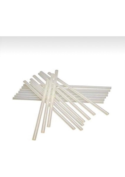 Ince Çubuk Sıcak Silikon Tabancası Mumu (30 Adet) 7x4 mm