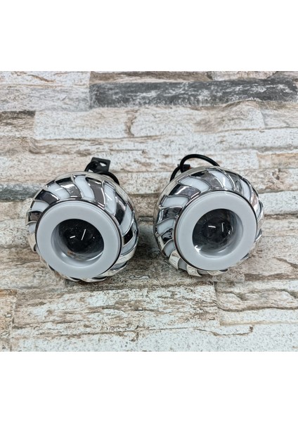 Sis Far Takım 2'li Tek Mercekli Nikel Angel