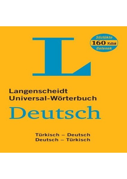 Langenscheidt Almanca Türkçe Cep Sözlüğü