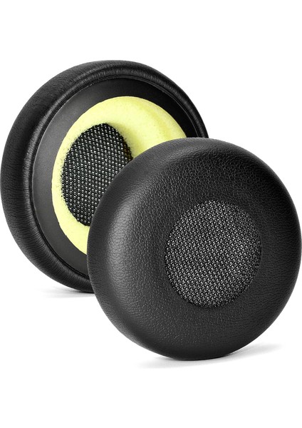 Jabra Evolve 20 20SE 30 30II 40 65 65+Uyumlu Yedek Kulak Yastığı 65UC 40UC 40MS 30MS 20MS Kulaklık Kapağı Yedek Ped Sünger Earpad(Siyah)