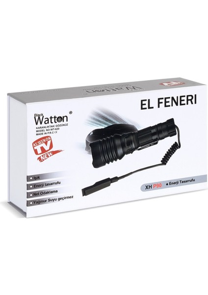 WT-620 Tek Pilli Tüfek Feneri fiyatları